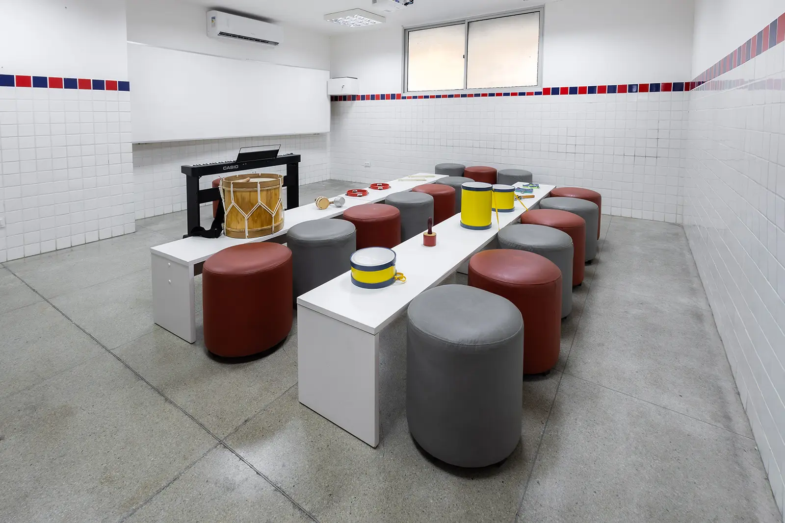 Sala de música do Colégio Equipe