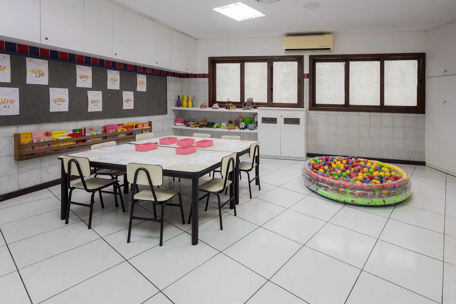 Sala da Educação Infantil do Colégio Equipe
